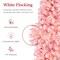 Best Choice Products Pink Pre-Lit Artificial Snow Flocked Pencil Christmas Tree Holiday Decoration